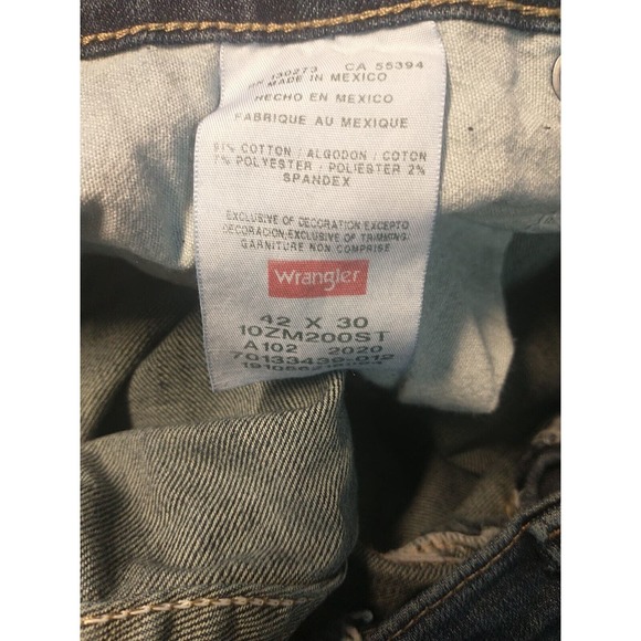 Wrangler Authentics Jeans Mens Pants 42x30 ZM200ST - Picture 16 of 16